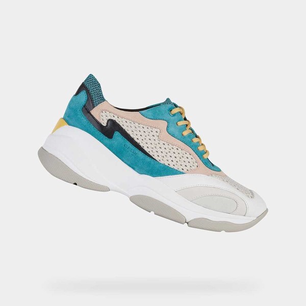 Geox Respira Turquoise Womens Sneakers SS20.1BO36